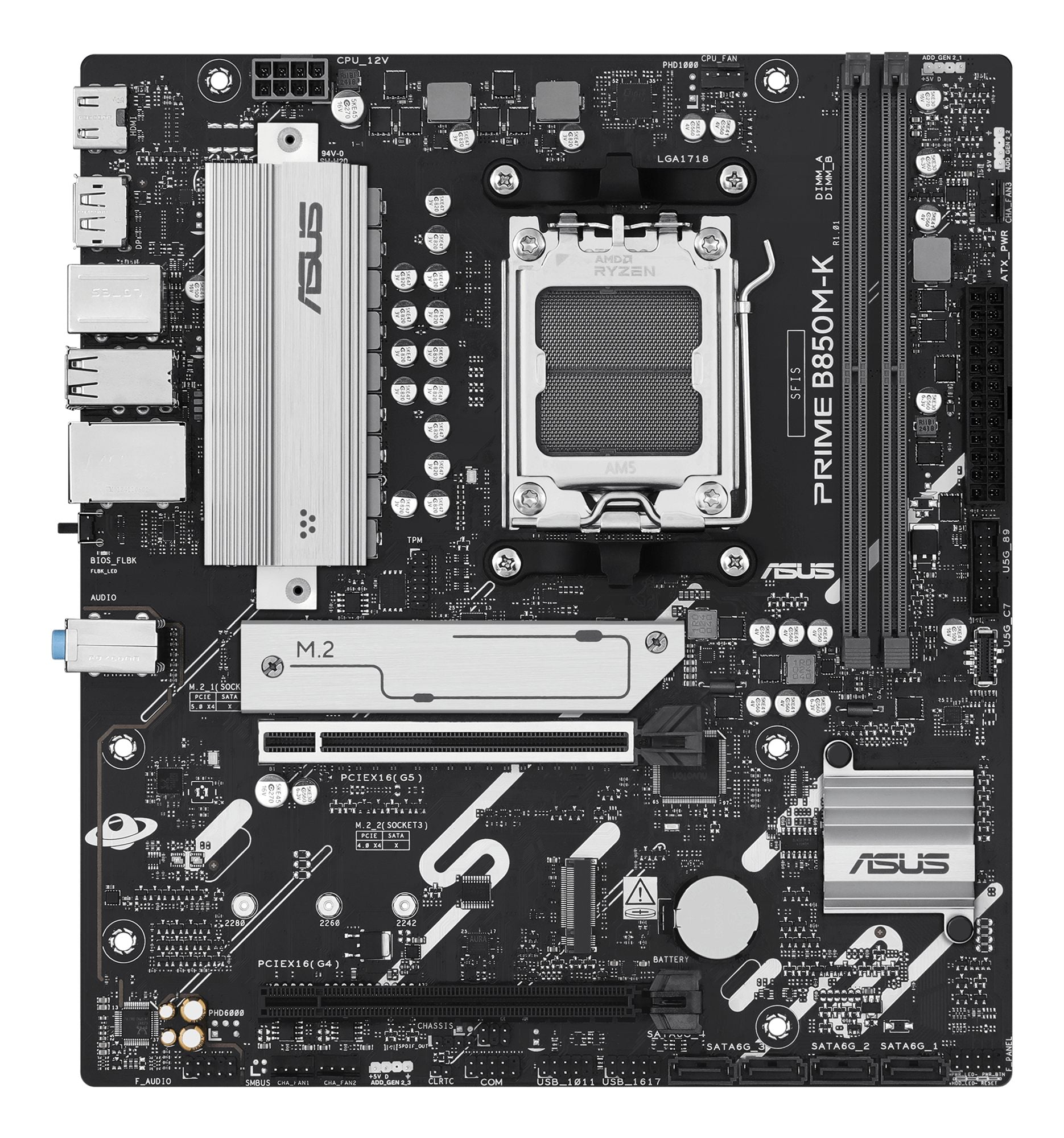 ASUS PRIME B850M-K AM5 MB 2xDDR5