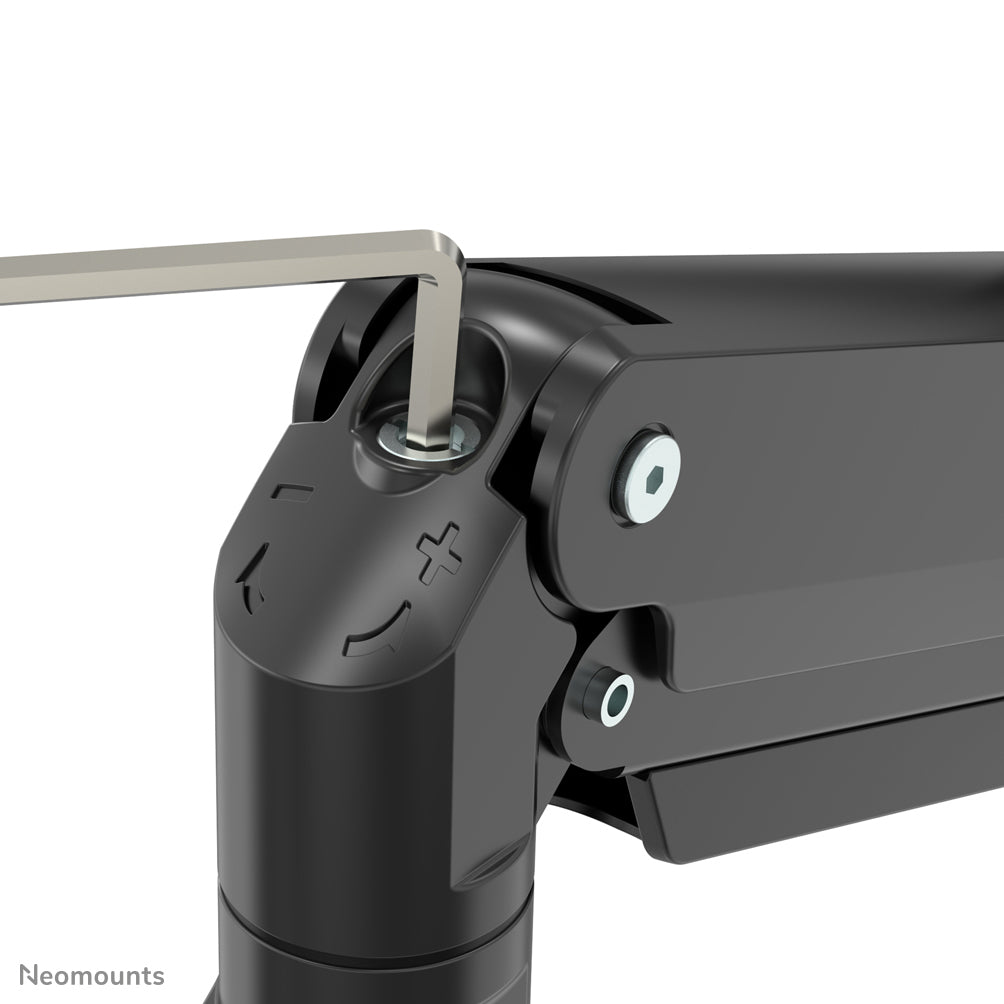 NEOMOUNTS NM-D775DX3BLACK Support décran à fixer 17-27p - ressort à gaz - Topfix - arrêt 180