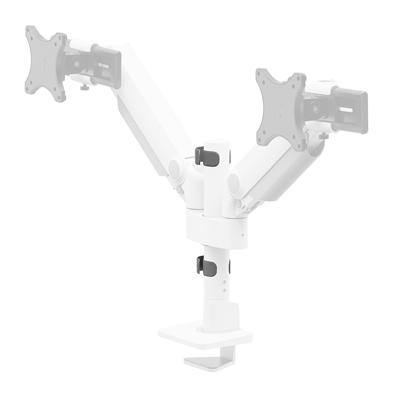 NEOMOUNTS DS65S-950WH2 Support décran à fixer 24-34p - ressort à gaz - Topfix - multiréglable - arrêt 180
