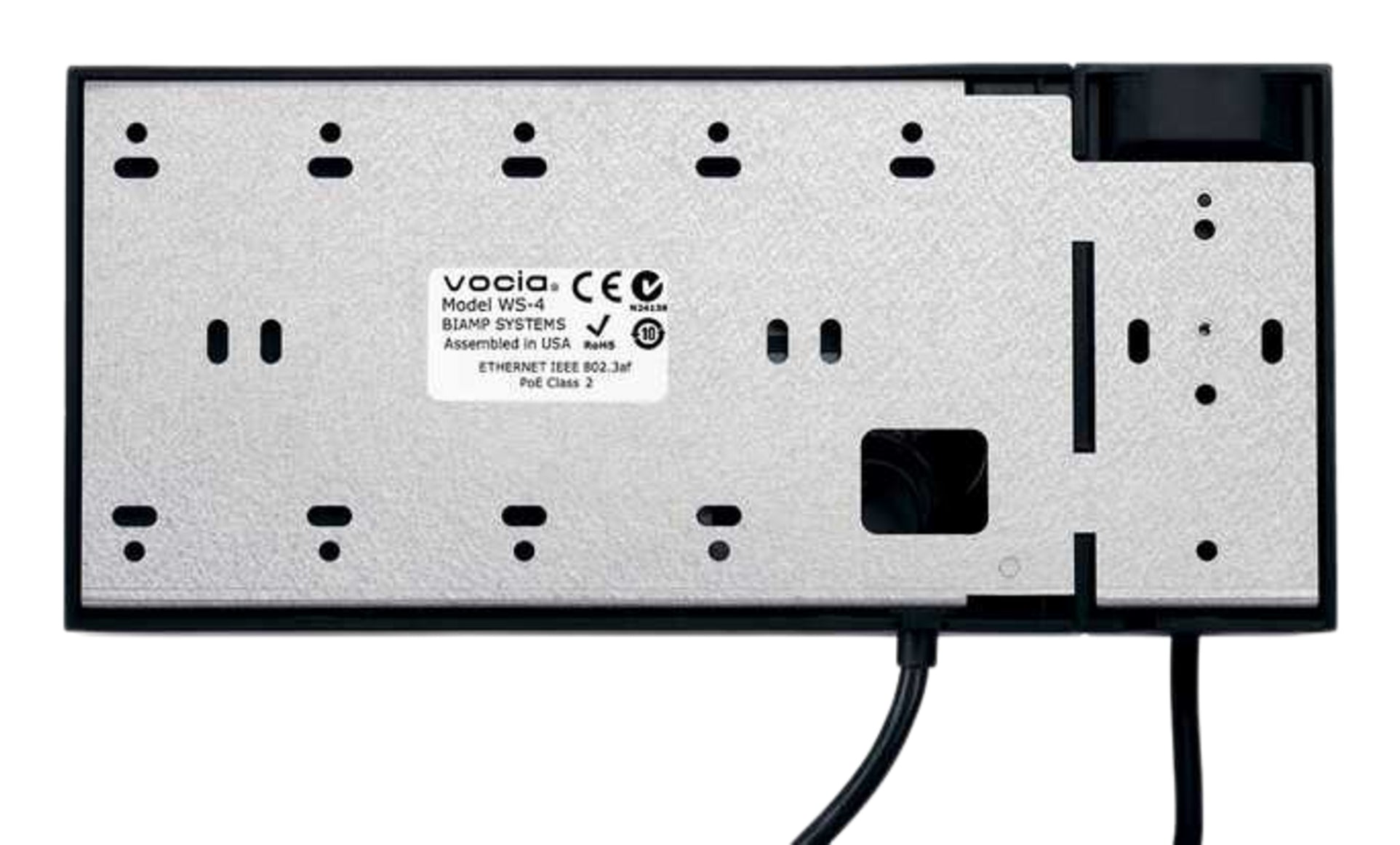 Biamp 4-button wall-mounted call station