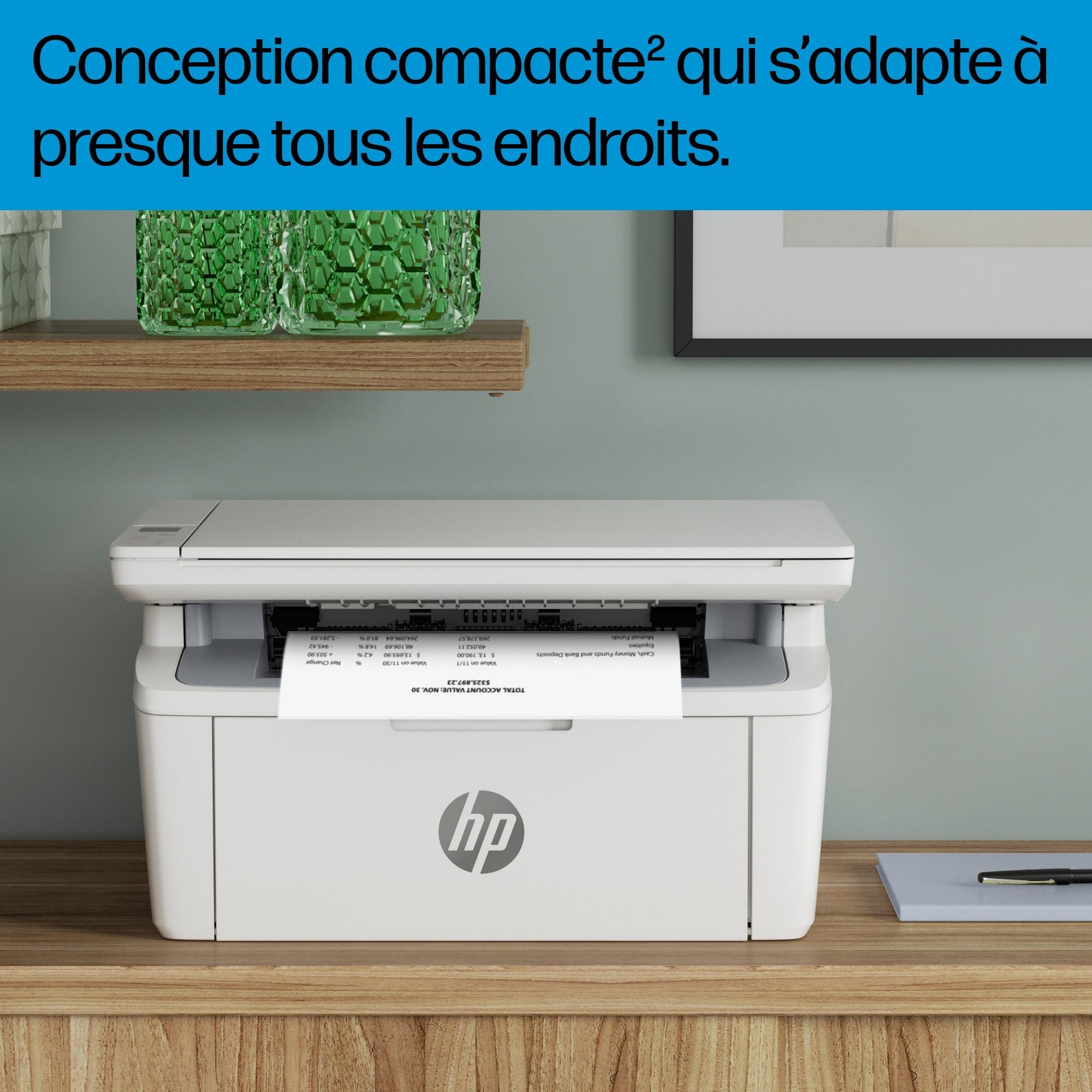HP LaserJet MFP M140w MFP Mono B/W laser A4 210x297mm A4 20ppmcopy 20ppmprint 150 sheets USB 2.0 Wi-Fi Bluetooth