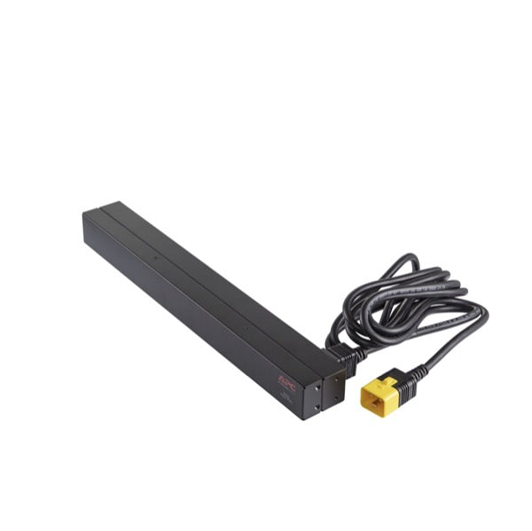 APC Basic Rack-Mount PDU Rack AC 208/230V input IEC 60320 C20 output connectors 12 power IEC 60320 C13 1U 19 2.49m cord BK