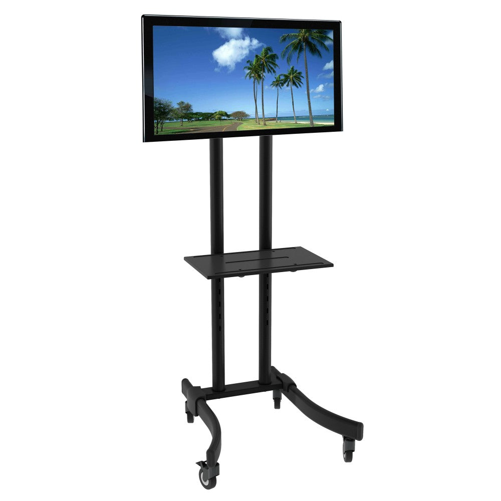 "Techly ICA-TR23 Support TV mobile 32-70"" jusqu'a 40kg étagere AV réglable"