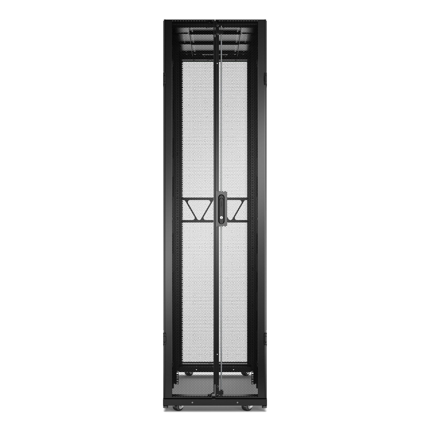 APC NetShelter SX Gen 2 Rack cabinet 2258H x 600W x 1200D mm with Sides floor-standing Black 48U 19 TAA Compliant