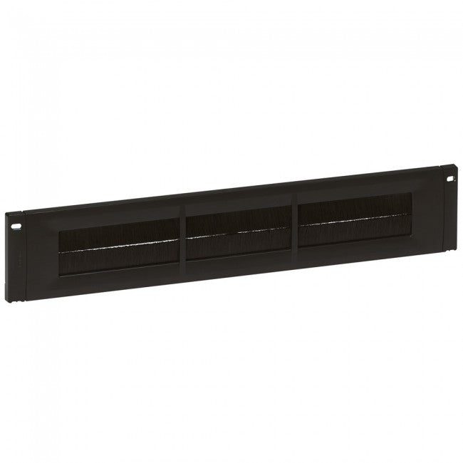 LEGRAND Entrée de câbles plastique avec balai à clippage direct 2U - baie LCS³ 1