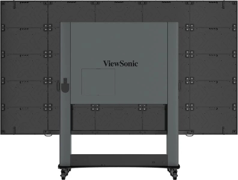 VIEWSONIC 138in Direct View LED Display,1920x1080P,14Bit,Refresh Rate 3840Hz,Pixel Pitch1.5mm,Hdmi Input&Output,Motorized up-down Trolley Cart,Copper wire,GOB  Black