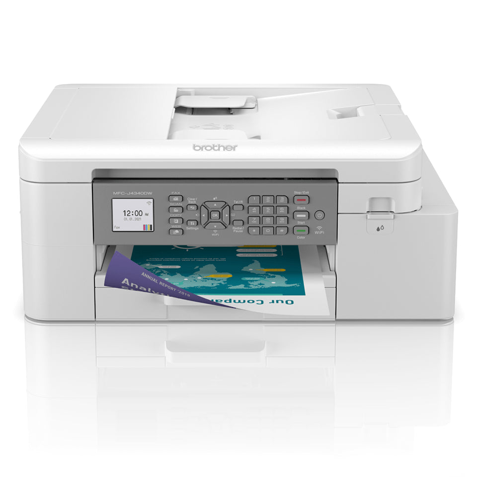BROTHER MFCJ4340DWE ECOPRO Inkjet Multifunction Printer 4in1 20/19ppm 1200x2400dpi (P)