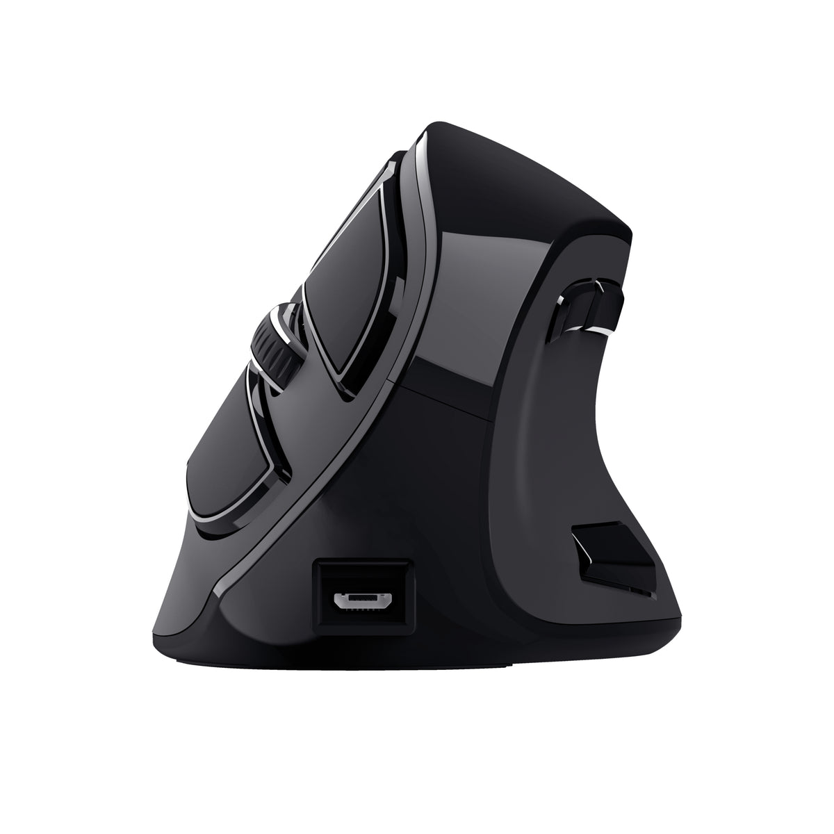 TRUST Souris sans fil ergonomique VOXX Rechargeable - Noire