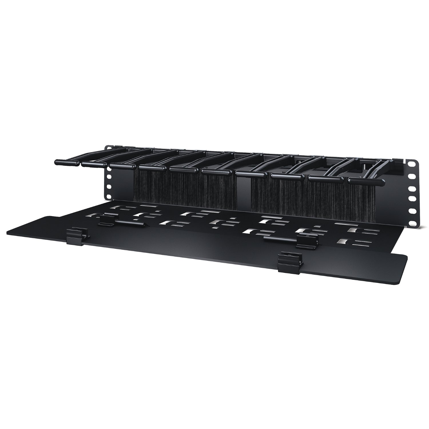 2U Horizontal Cable Manager 6" Fingers