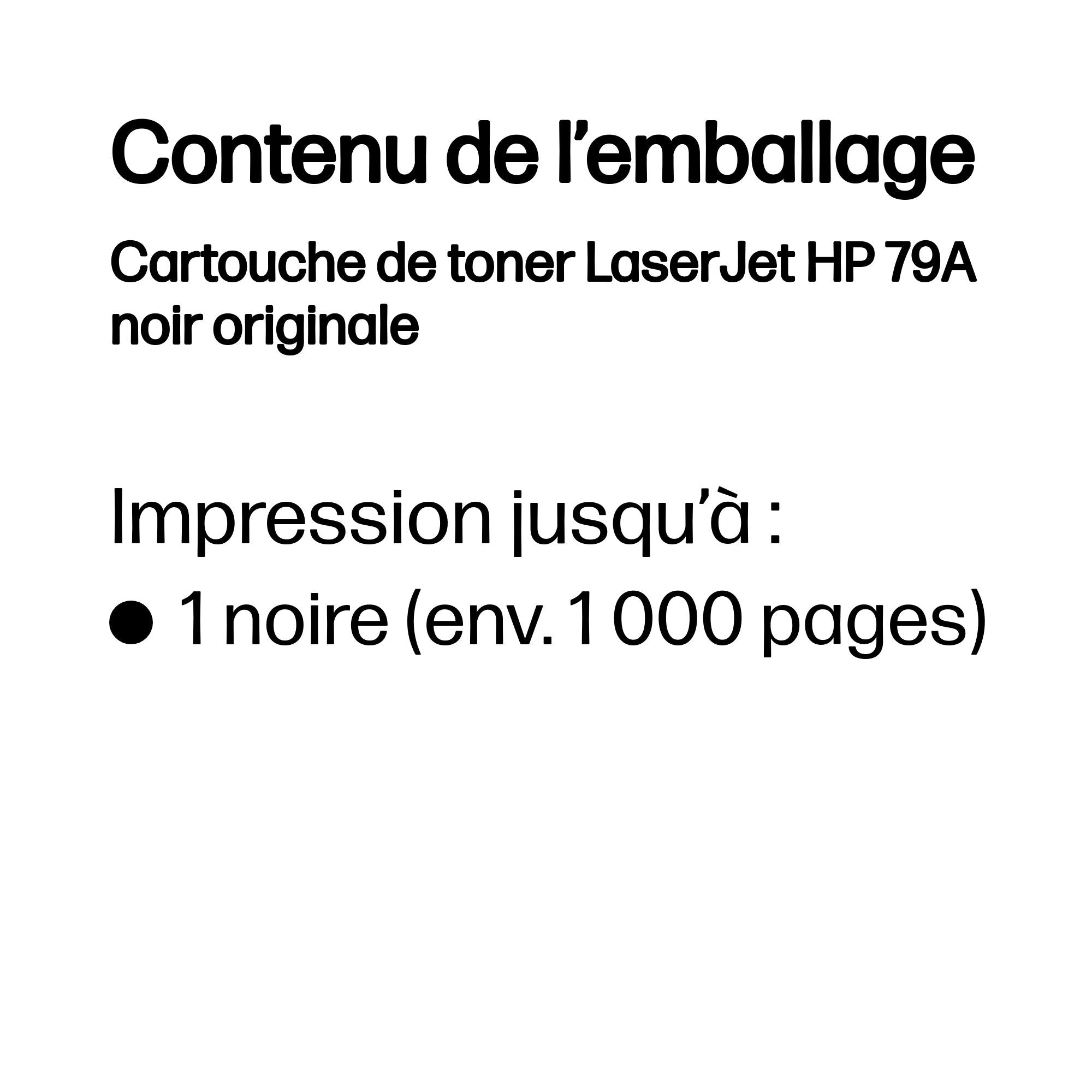 HP 79A original LaserJet Toner cartridge CF279A Black