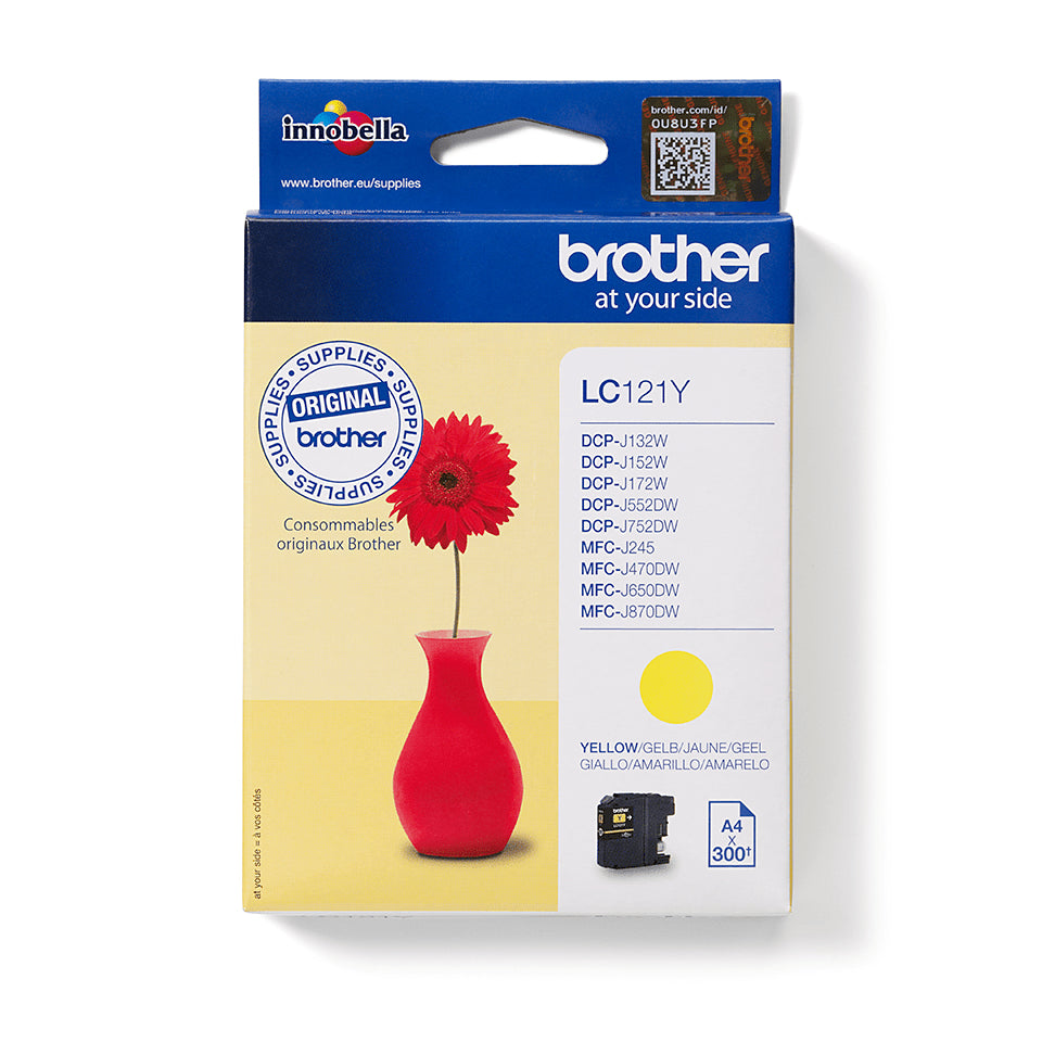 BROTHER Cartouche d encre jaune pour DCP-J752DW