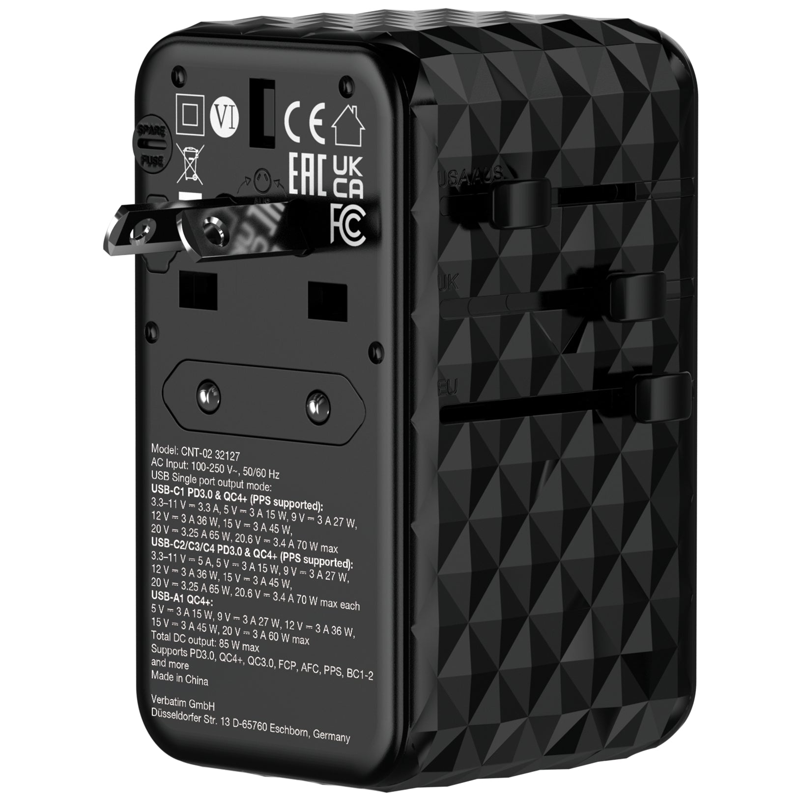 Charge ´n´ Travel Diamond 85W Retractabl
