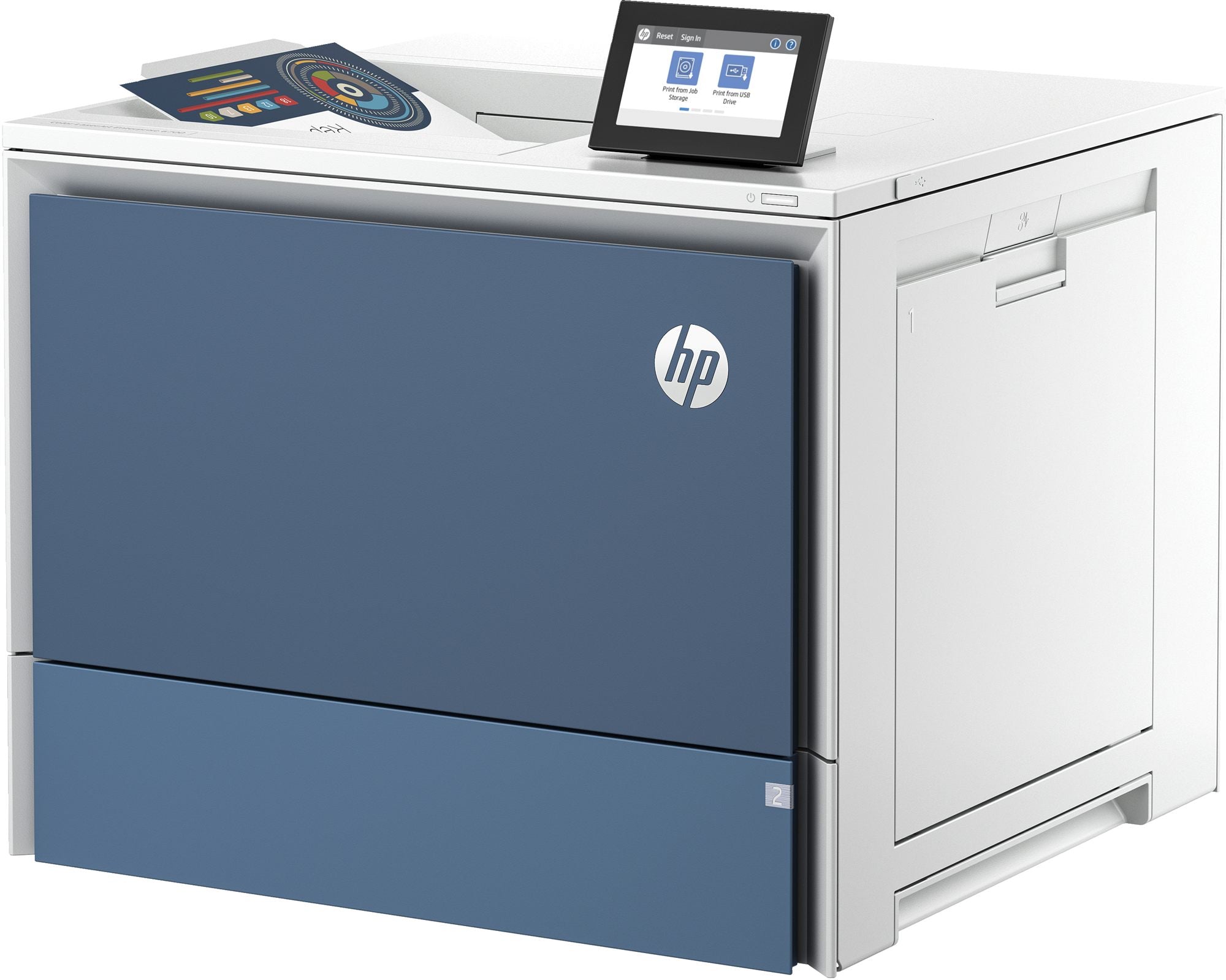 HP Color LaserJet Enterprise 6701dn Printer colour Duplex laser A4 1200x1200dpi 65ppm mono 61ppm colour 650sheets LAN