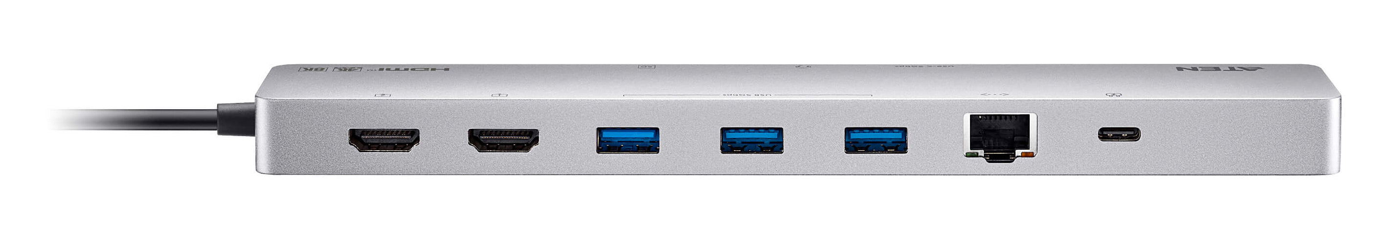 ATEN UH3240 station d accueil USB-C 11 en 1 Dual HDMI PD100W