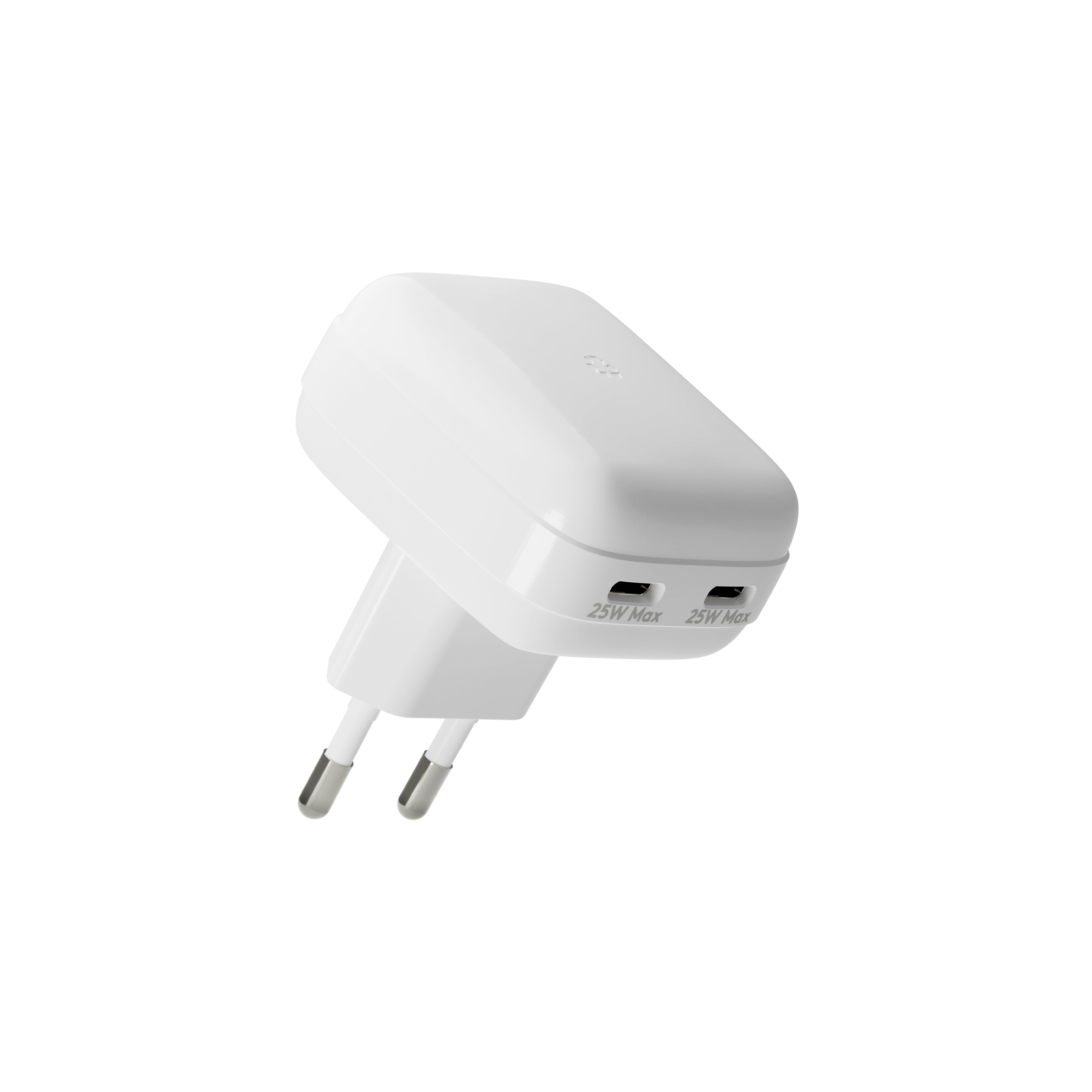 rechargeProEUFlatWallCharger2xUSBC25WW