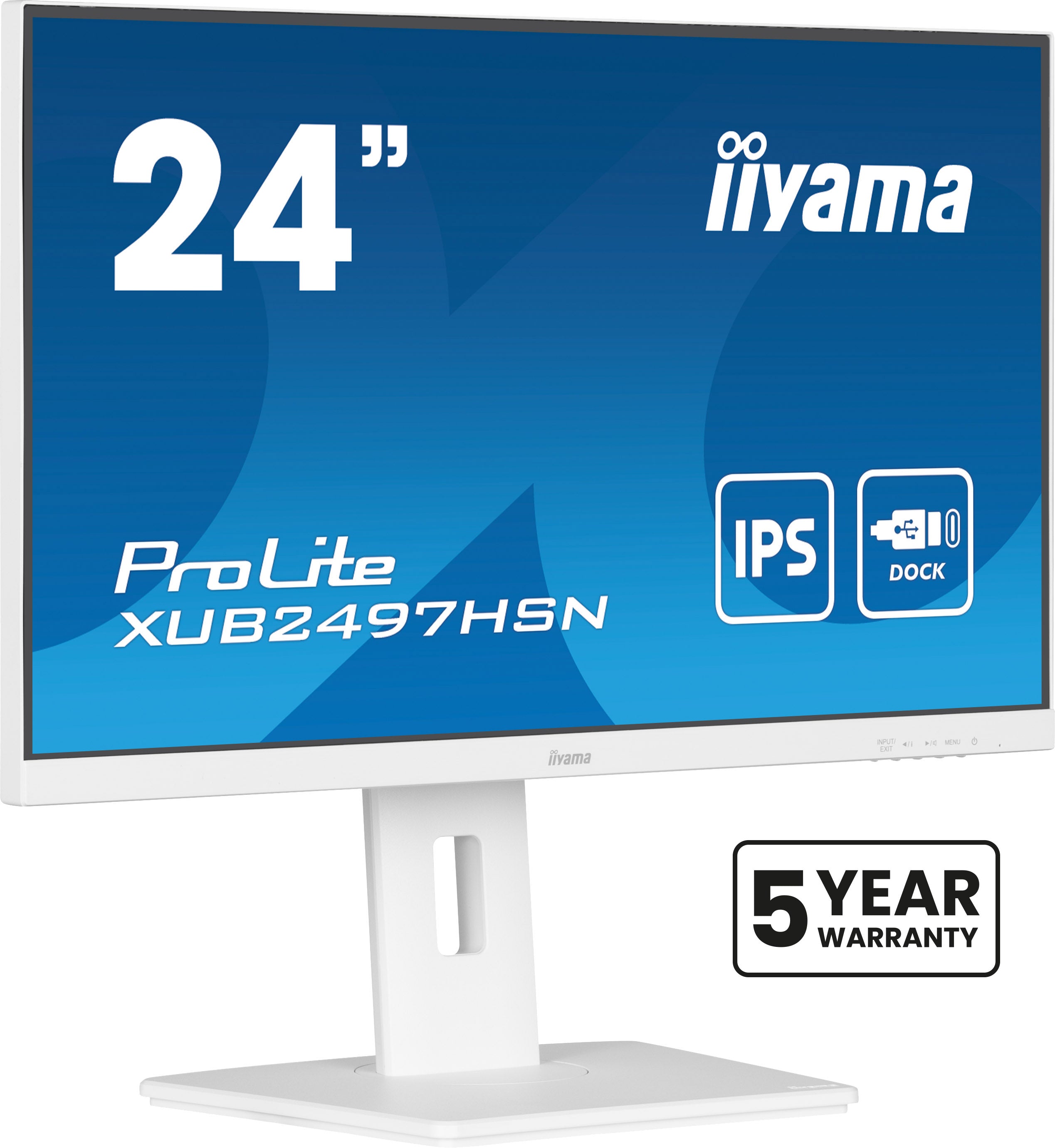 XUB2497HSN-W2 24" WHITE IPS-1920x1080 US