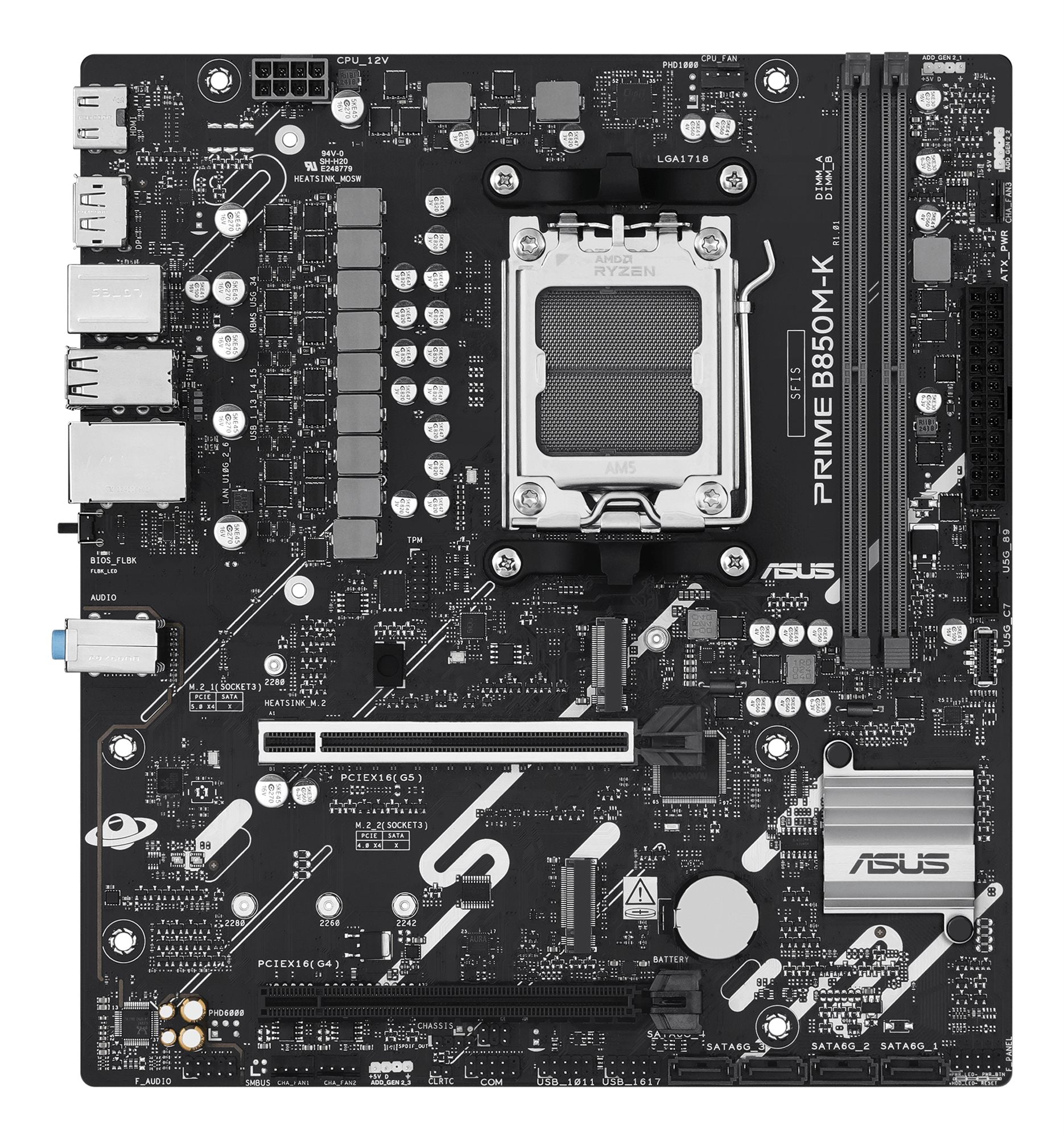 ASUS PRIME B850M-K AM5 MB 2xDDR5