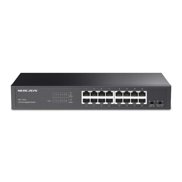 TP-Link MS116GS commutateur réseau Gigabit Ethernet (10/100/1000) Noir