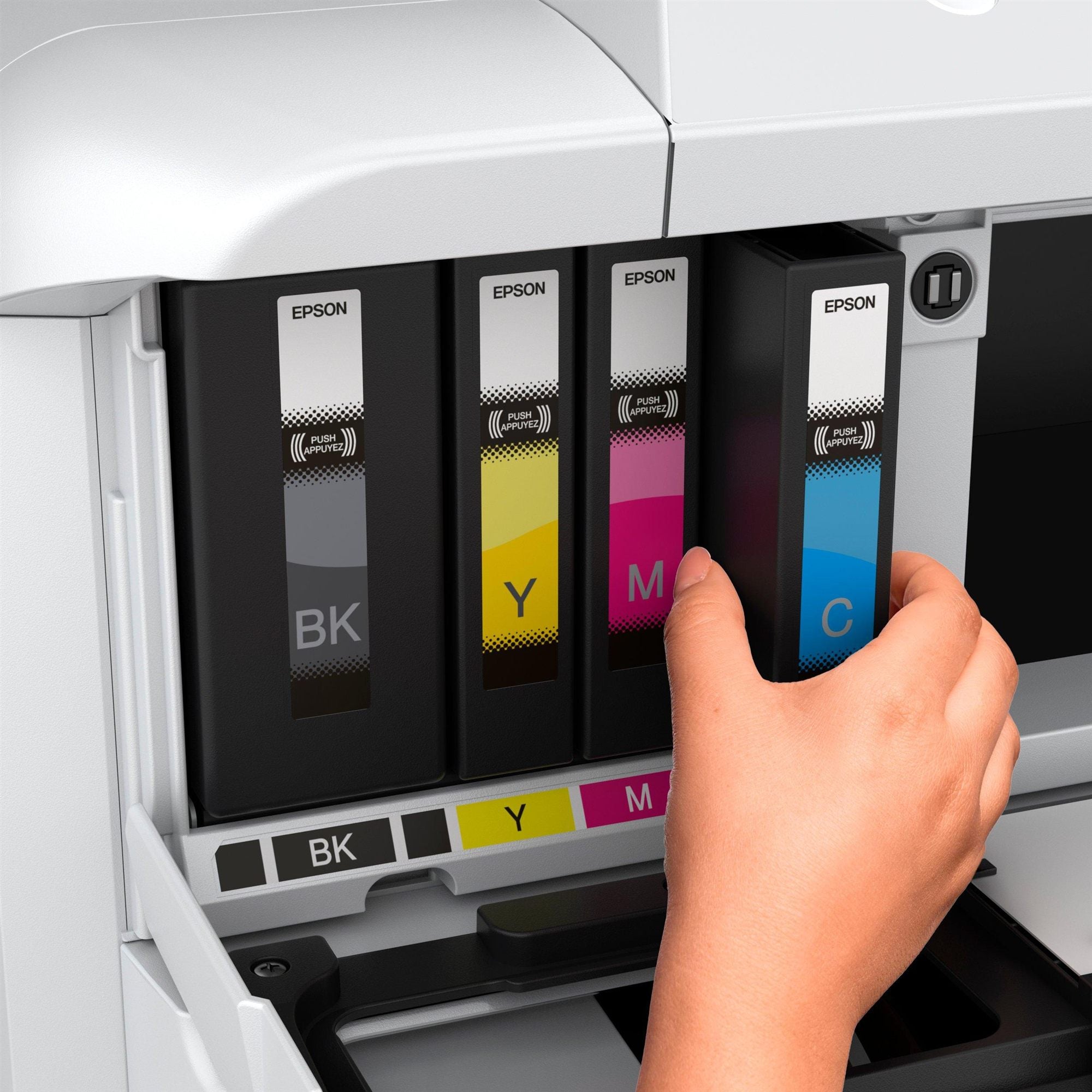 EPSON WorkForce Pro EP-C7000DW Printer colour Duplex inkjet A3 4800x1200dpi 25ppm mono 24ppm colour 335sheets USB LAN Wi-Fi
