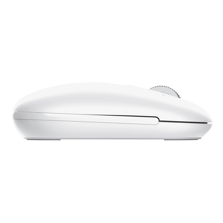 TRUST Souris sans fil SERON hyperscroll multi-connexion rechargeable blanc