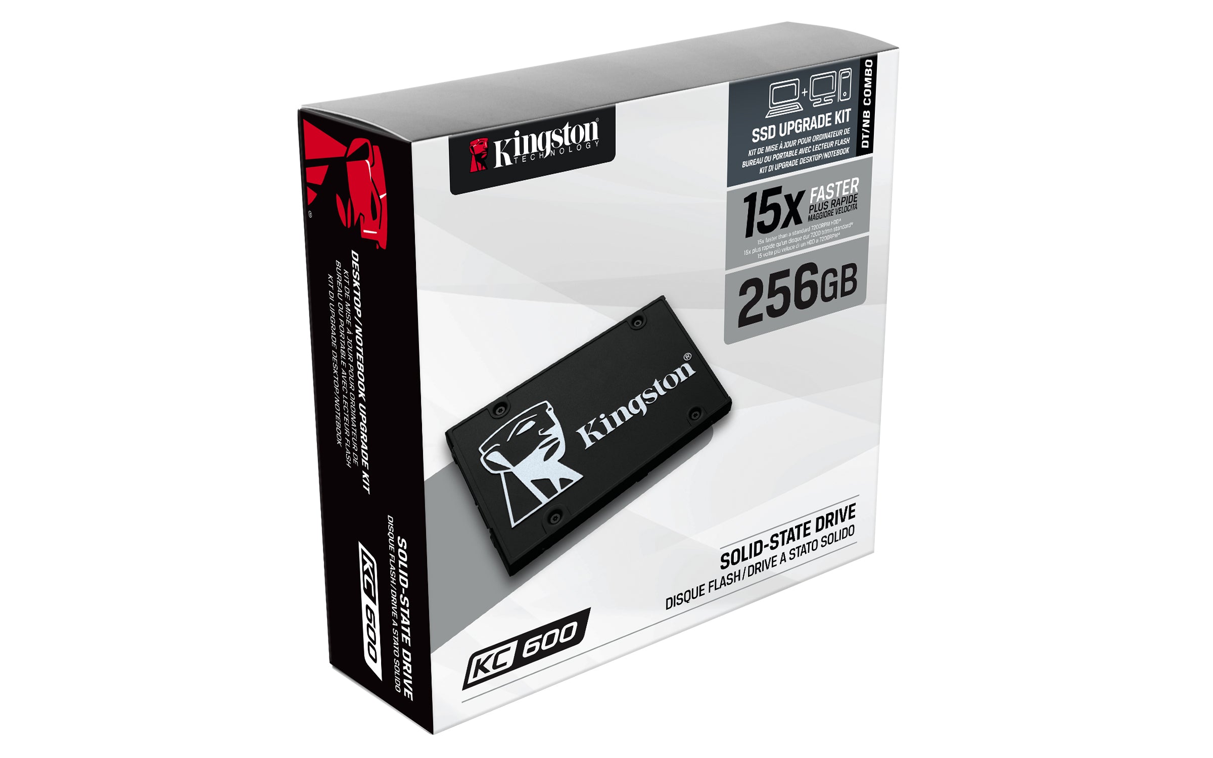 KINGSTON 256GB SSD KC600 SATA3 2.5inch