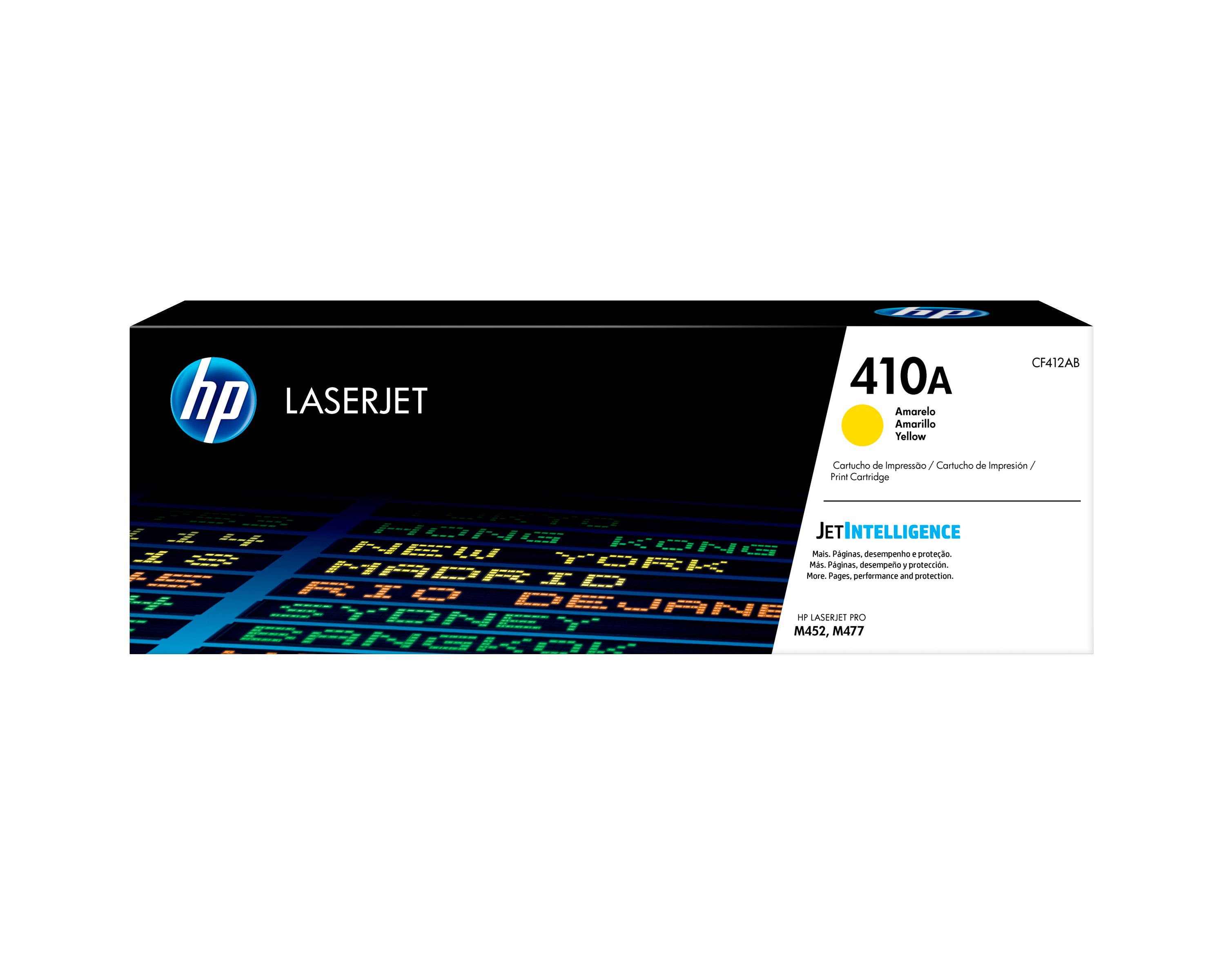 HP 410A original Toner cartridge CF412A yellow