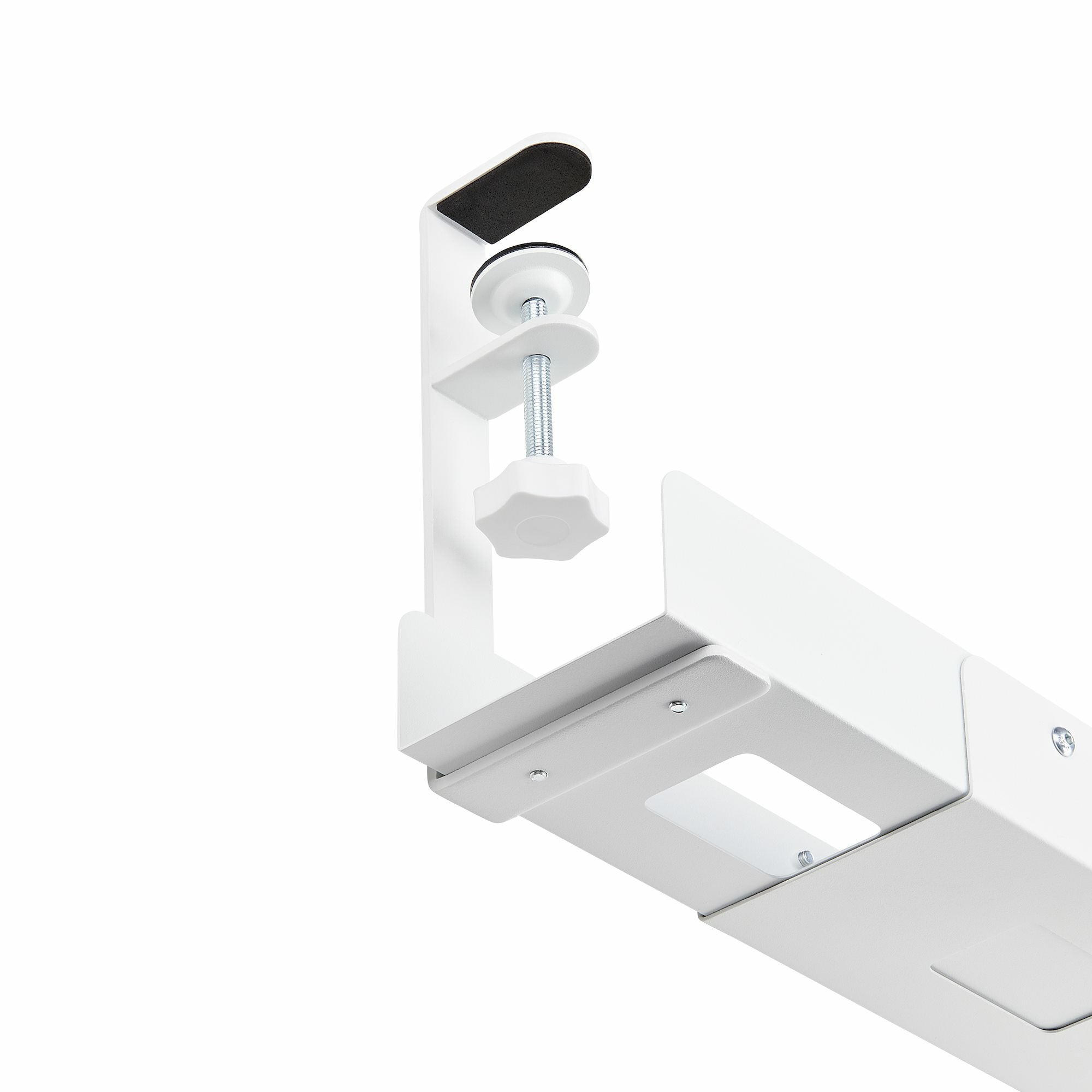Under Desk Cable Management Tray White