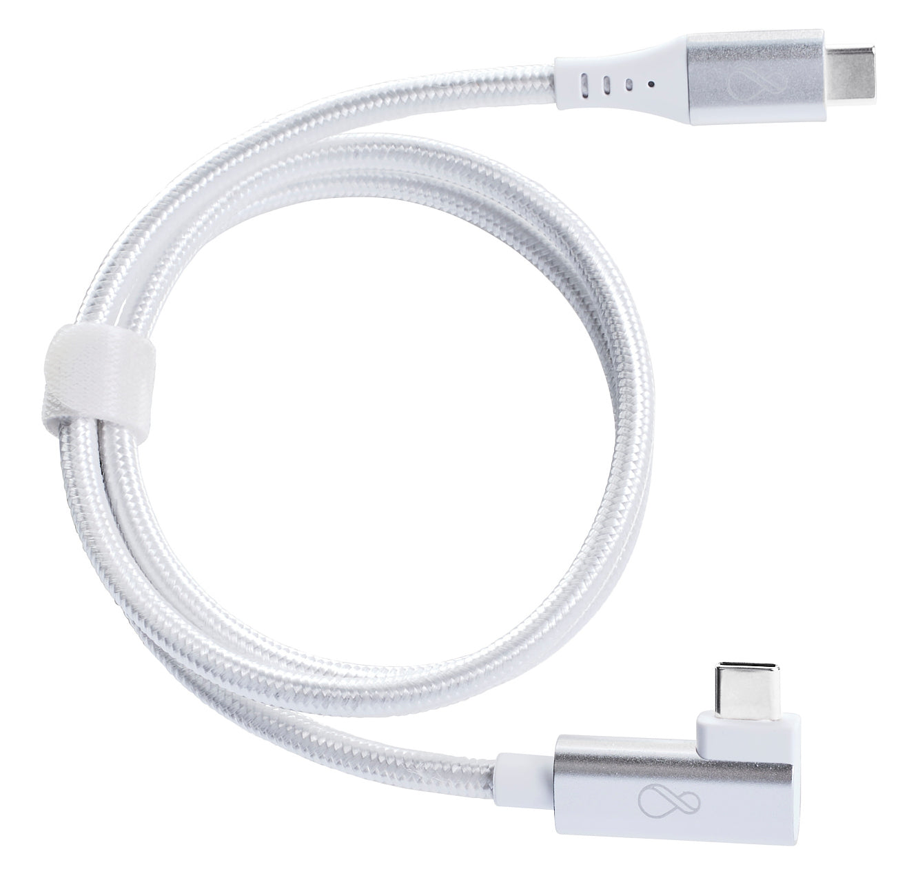 Ochno USB-C-to-C Cable Gen2 angled 0.7m white
