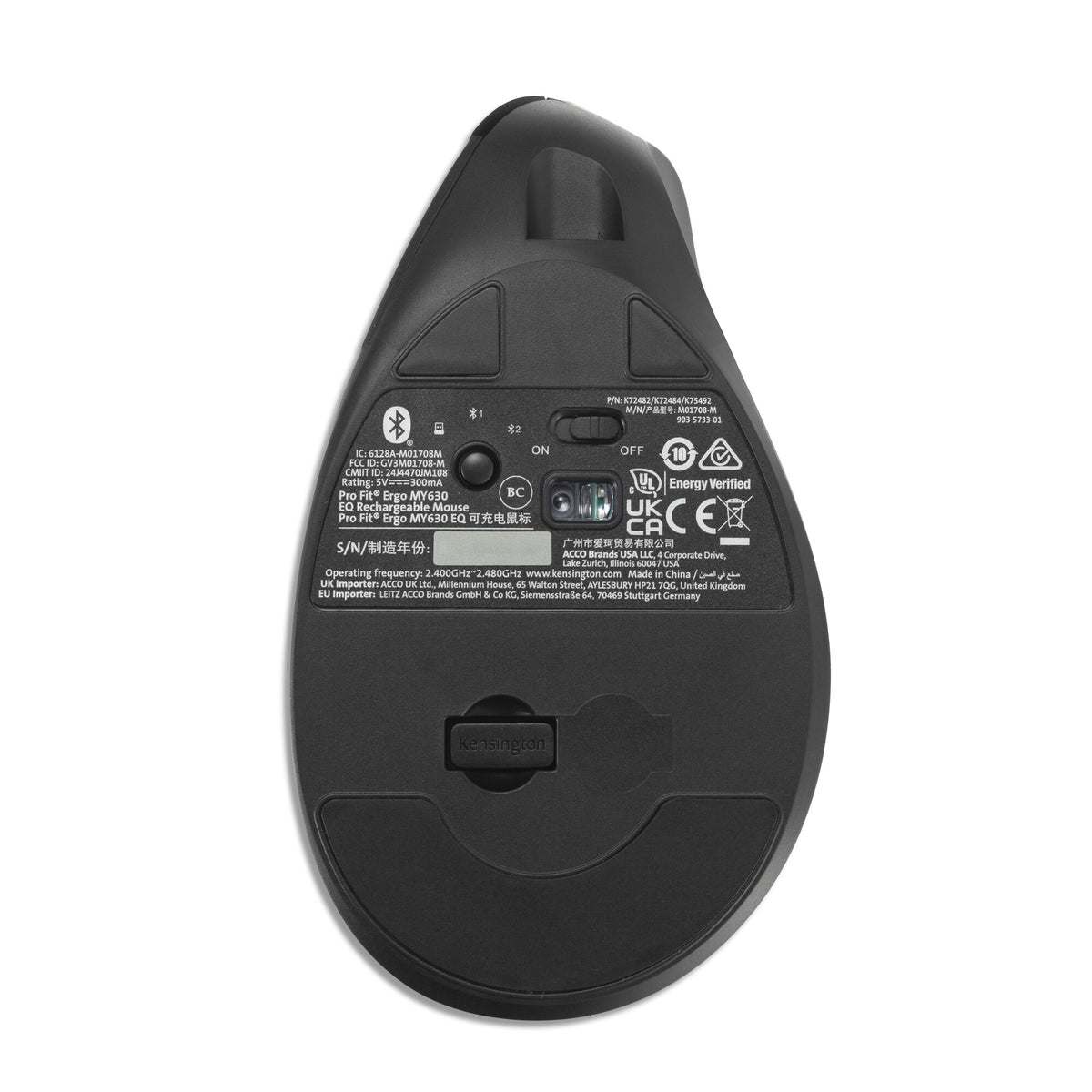 Kensington MY630 EQ Ergo Mouse