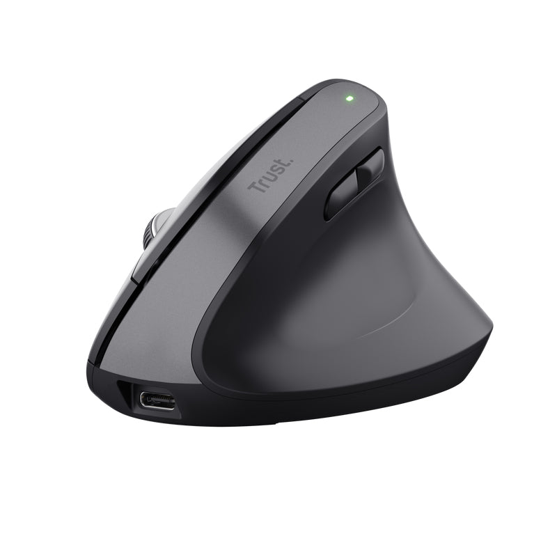TRUST Souris egonomique BAYO+ sans fil - Noire
