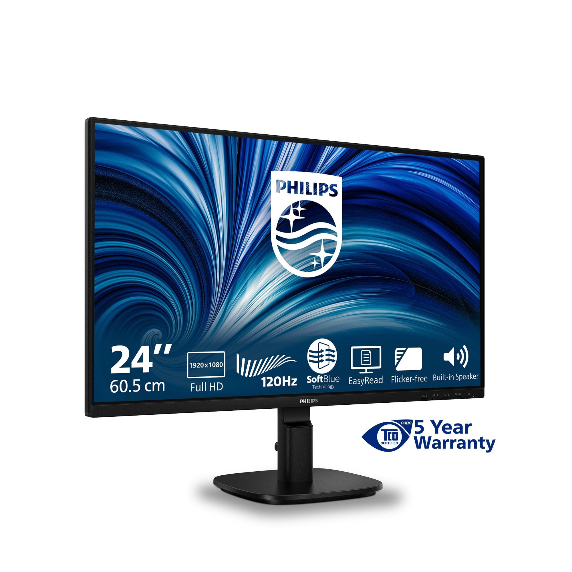 PHILIPS 24B2N2200/00 23.8p FHD 16:9 IPS 120Hz D-SUB HDMI 1.4 DP 1.2