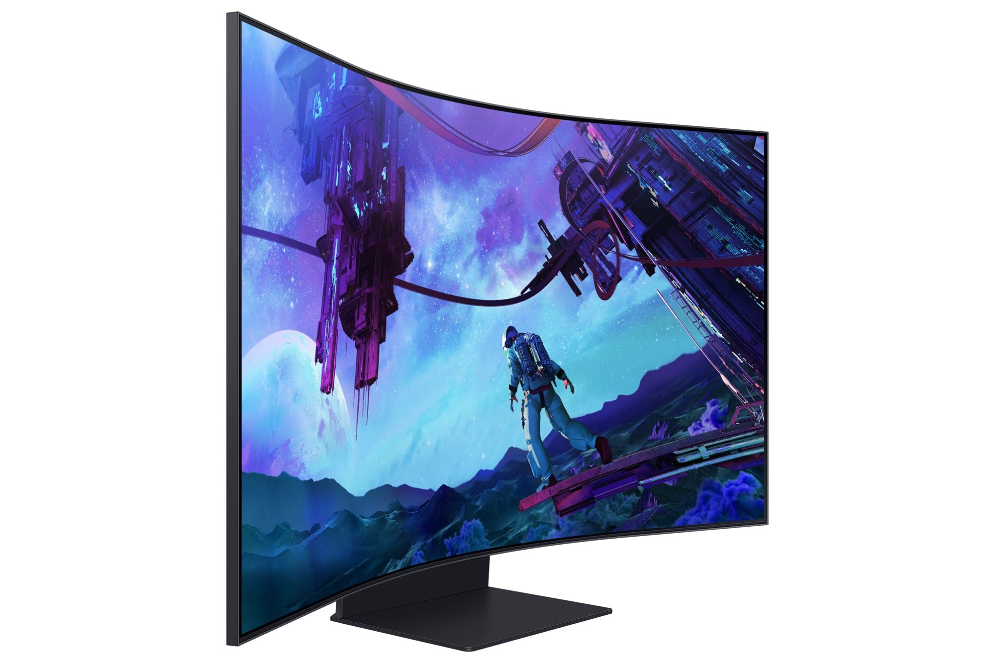 SAMSUNG LS55CG970NUXEN 55p UHD VA Odyssey Ark G97NB 165Hz 1ms SMART HDMI
