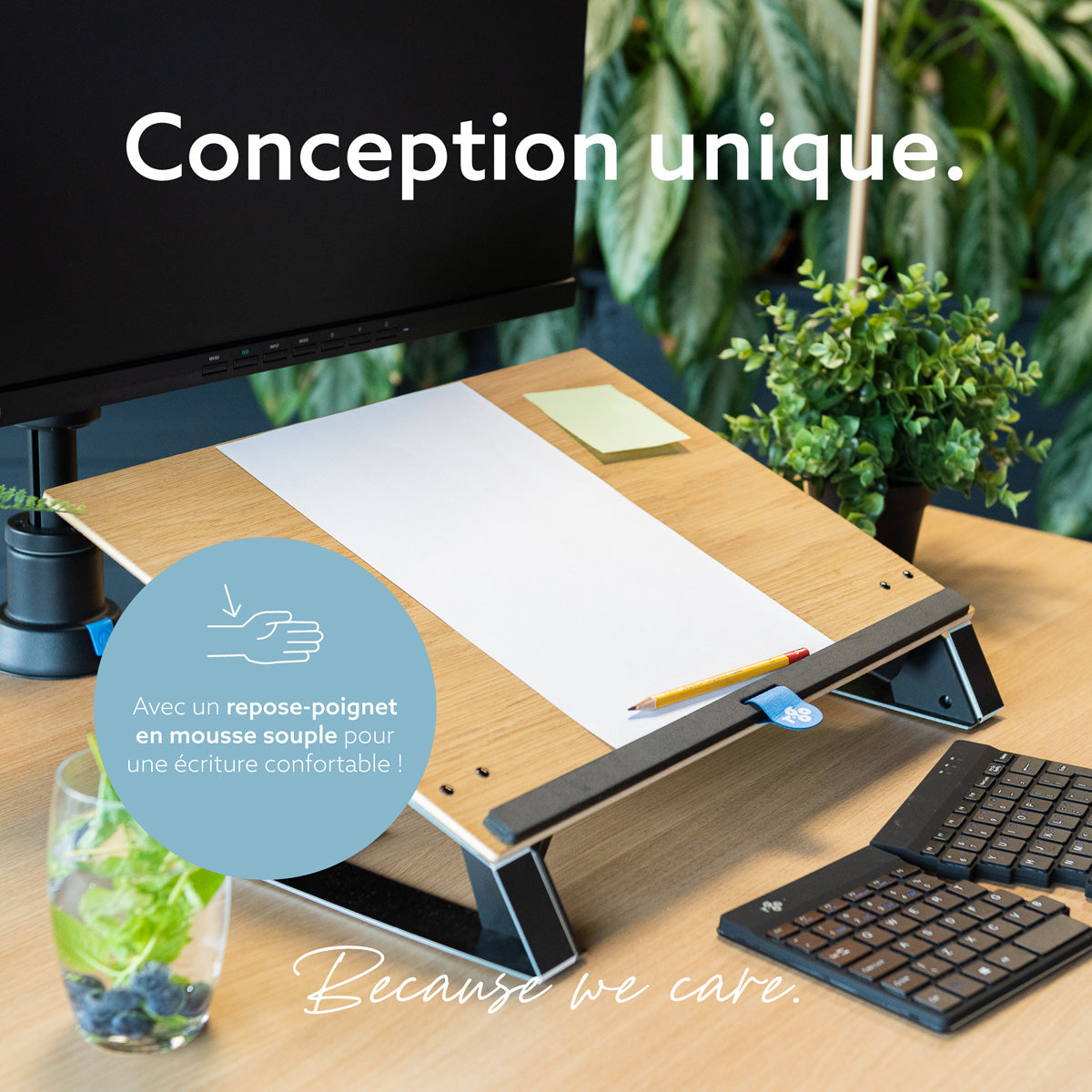 R-GO TOOLS Porte documents Read2Write, chêne