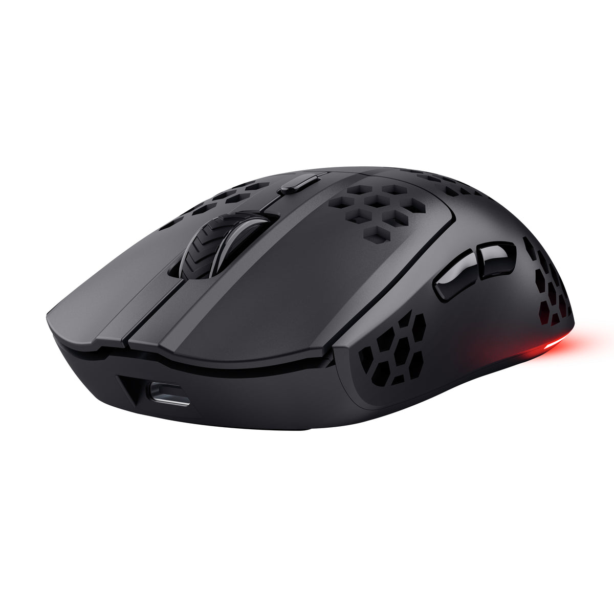 TRUST Souris gaming sans fil HELOX ultra légére - Noire