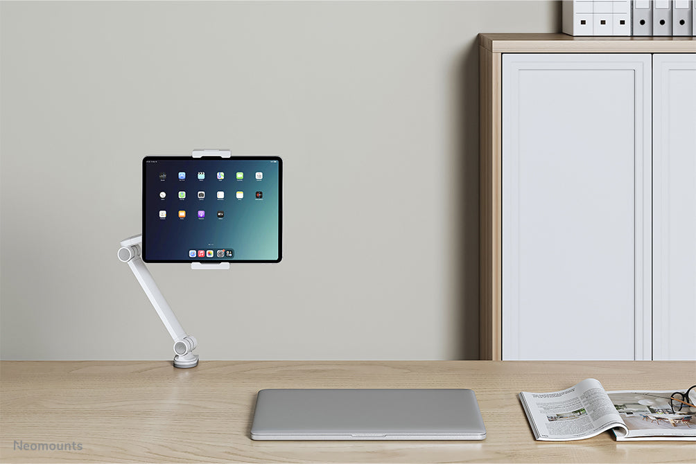 NEOMOUNTS DS15-545WH1 Support pour tablette à pince pour bureau 4.7-12.9p - universel - orientable