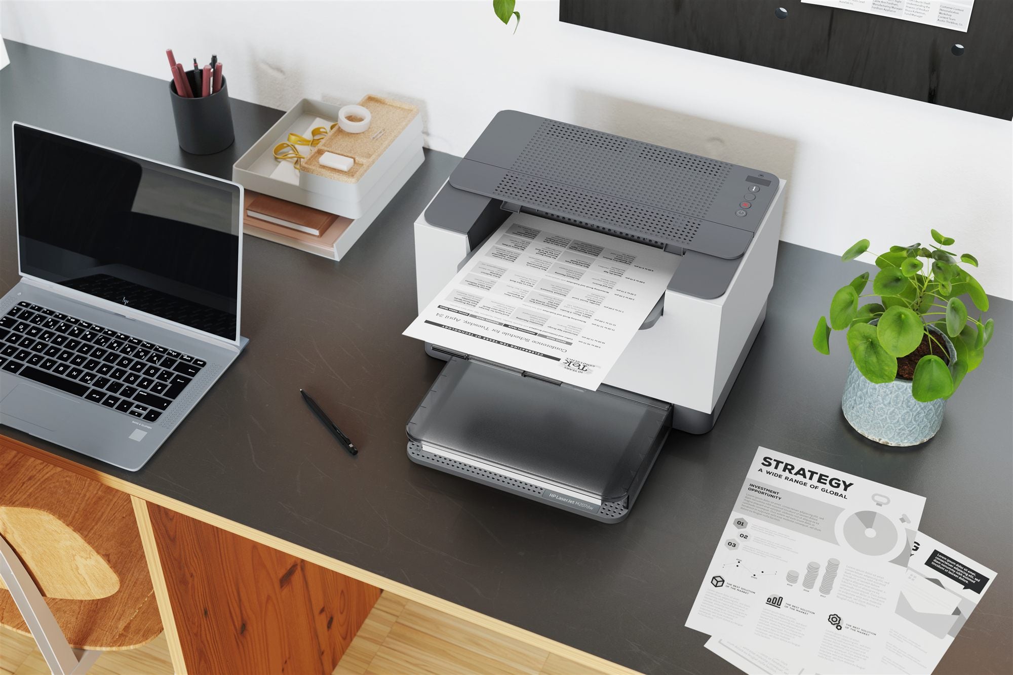 HP LaserJet M207dw A4 600 x 600 DPI 27ppm Wi-Fi AirPrint