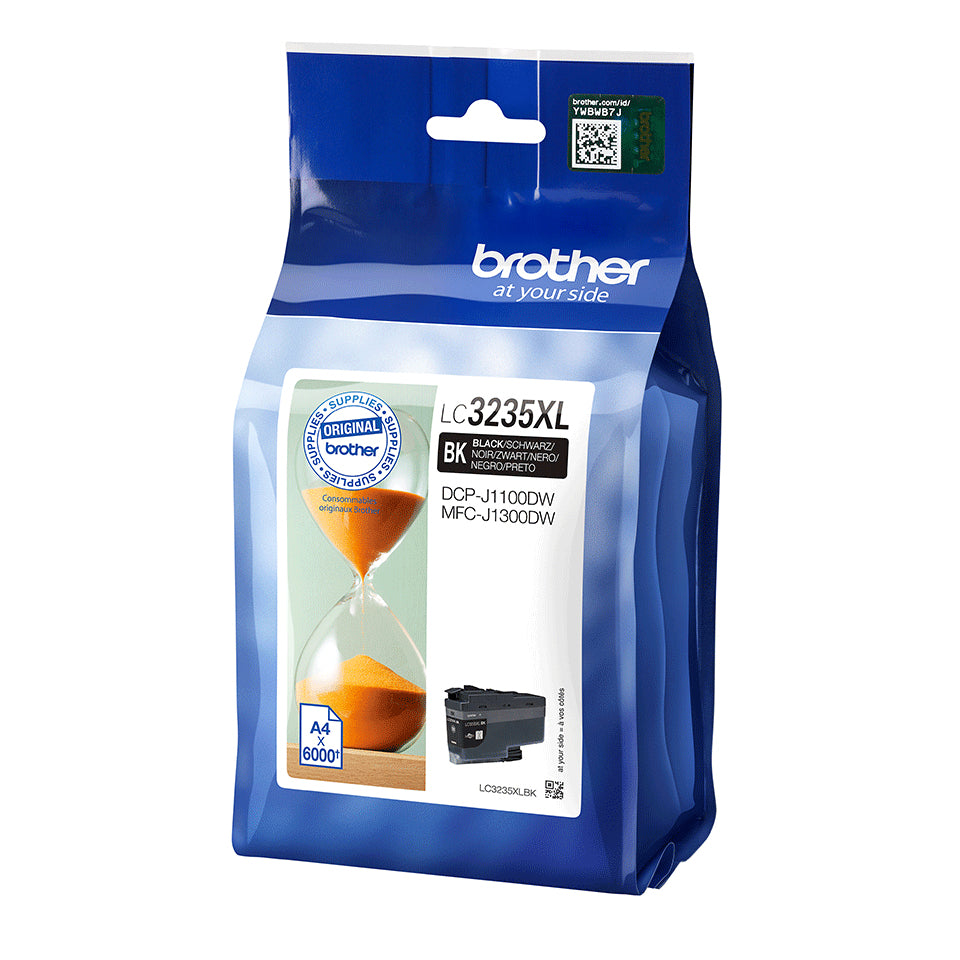 BROTHER LC-3235XLBK Black Ink 6000 pages
