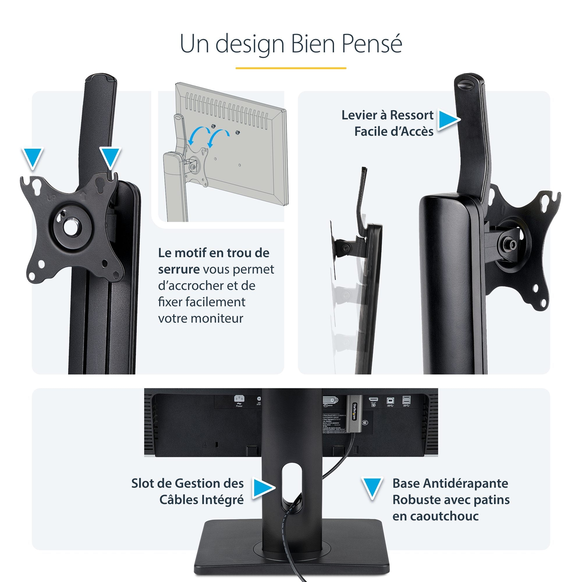 Free Standing Single Monitor Mount/Stand