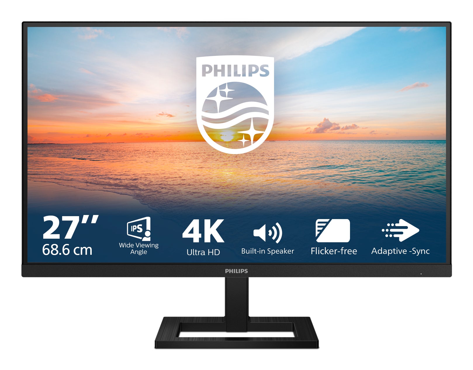 PHILIPS 27E1N1800AE/00 27p IPS 4K UHD 60Hz 350cd/m2 4ms 2xHDMI2.0 DP Speakers Pivot