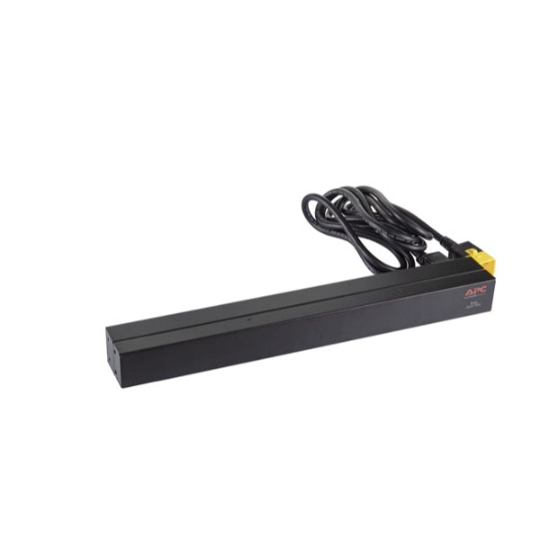 APC Basic Rack-Mount PDU Rack AC 208/230V input IEC 60320 C20 output connectors 12 power IEC 60320 C13 1U 19 2.49m cord BK