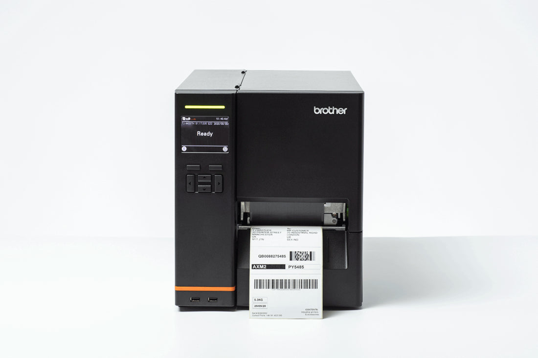 BROTHER Titan Industrial Printer TJ-4520TN Label printer direct thermal 114mm 300dpi 305mm/sec USB 2.0 LAN serial USB host