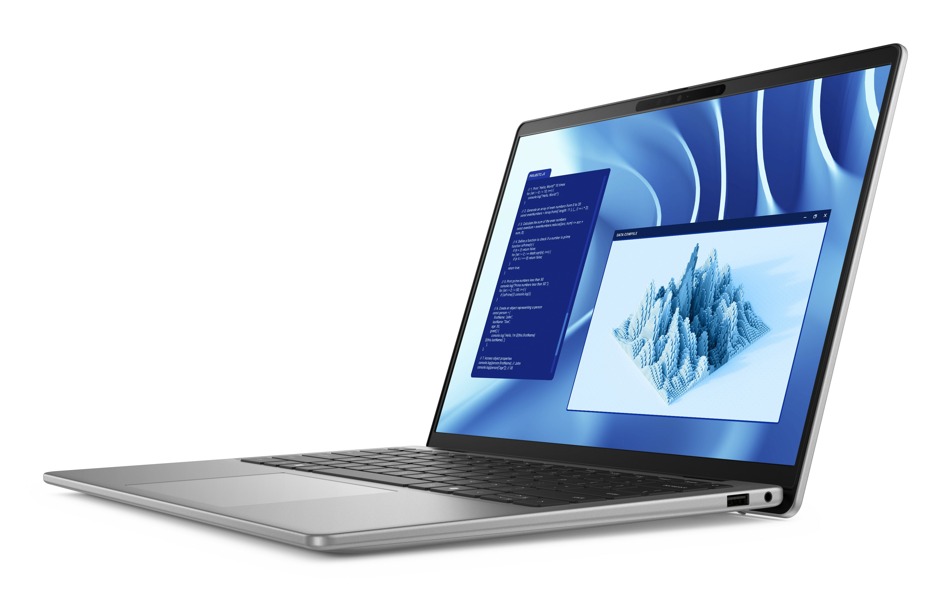 DELL Latitude 7455 XPlus10C 14inch QHD+ Touch 16GB 512GB SSD IR Cam & Mic FgrPr 3 Cell 65W WLAN Backlit Kb Nordic W11P 3Y Basic Onsite