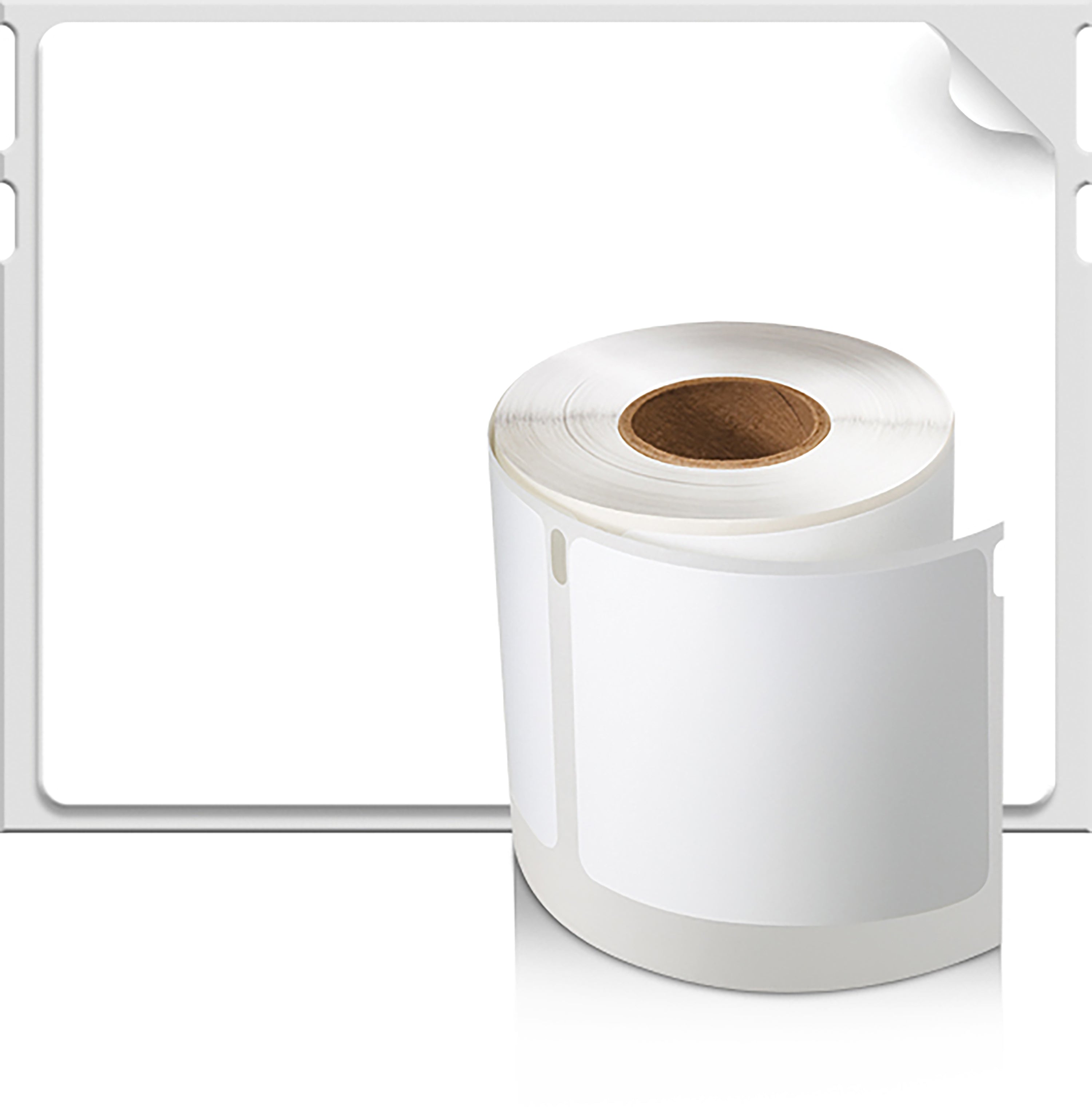 Rouleau dymo 320 etiquettes disket 54x70MM pour labelwriter