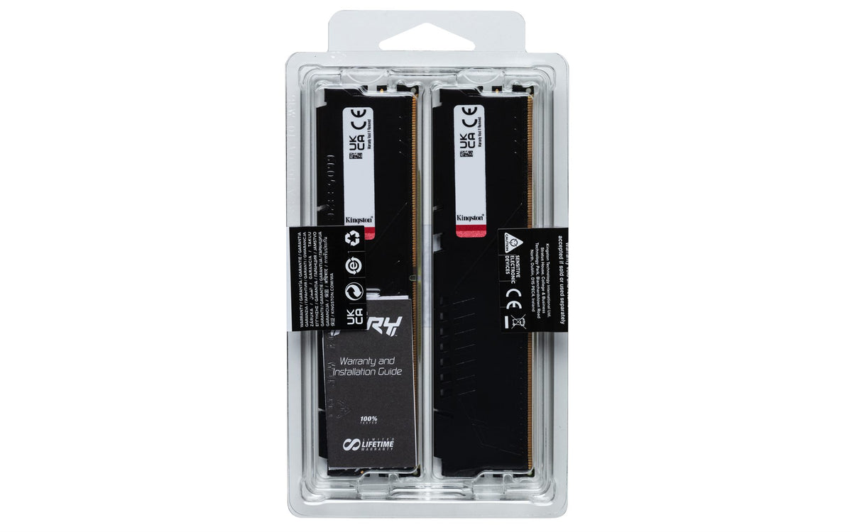 KINGSTON 128Go 5600MT/s DDR5 CL36 DIMM Kit of 2 FURY Beast Black
