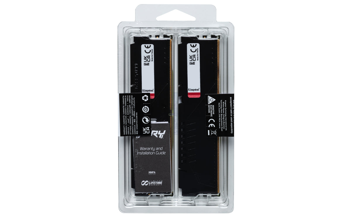 KINGSTON 64Go 5200MHz DDR5 CL40 DIMM Kit of 2 FURY Beast Black