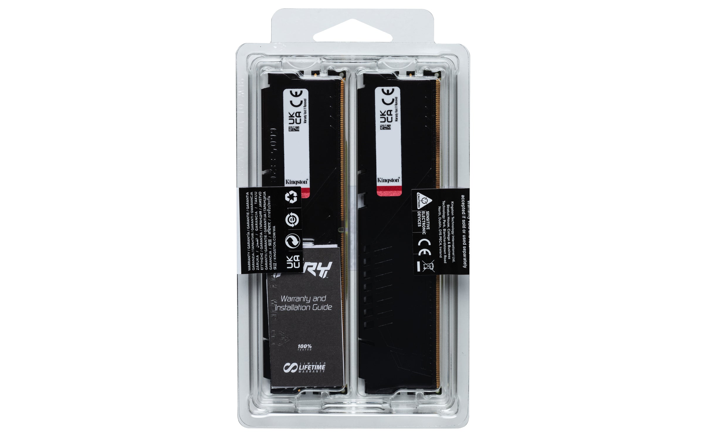KINGSTON 16Go 6000MT/s DDR5 CL30 DIMM Kit of 2 FURY Beast Black EXPO