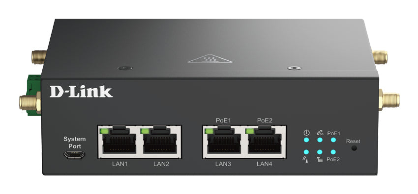 D-LINK Industrial M2M Router 5G NR PoE - Dual SIM