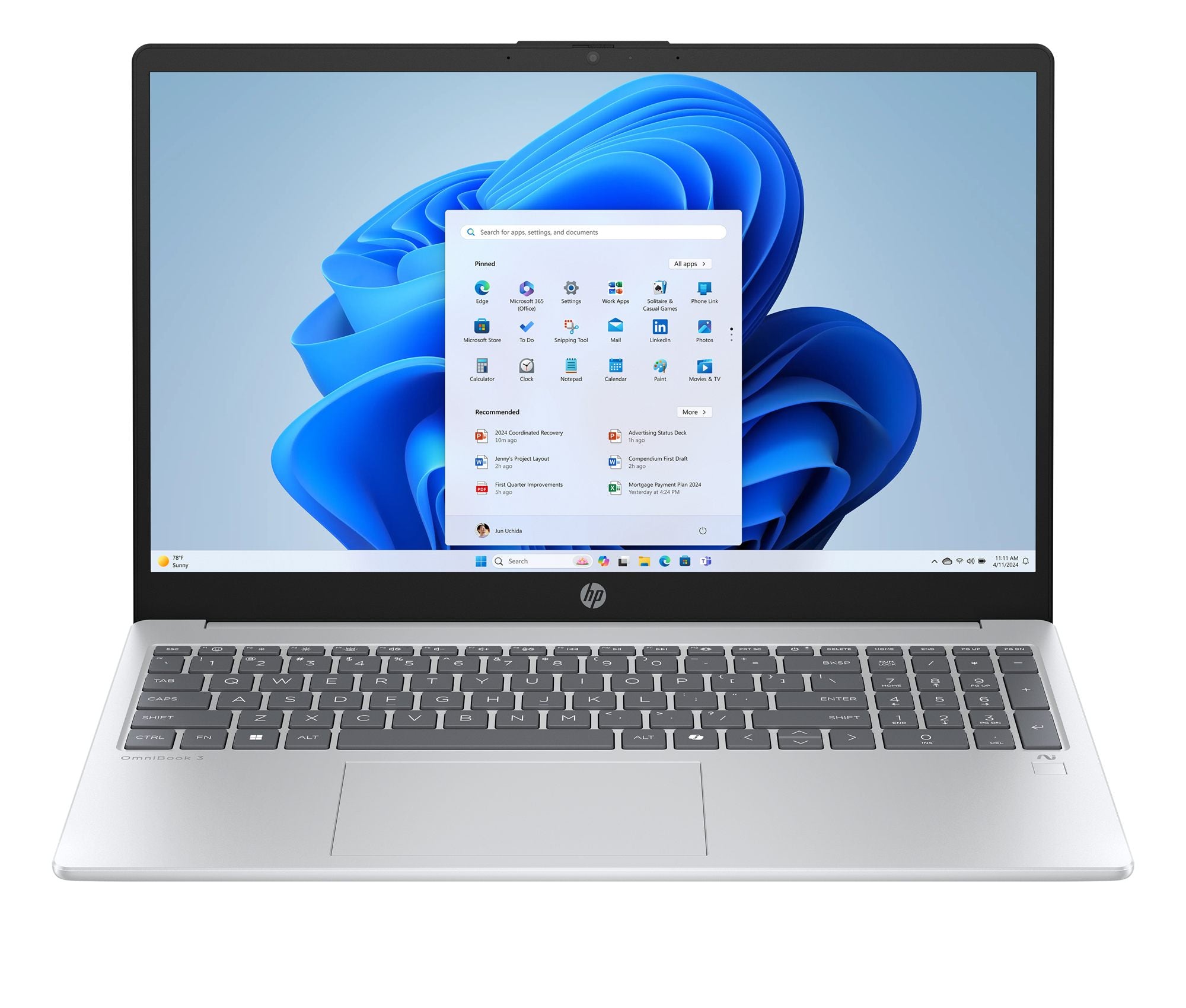 HP/15-fn0020nf/15.6FH/R7-AI/24G/512/W11H