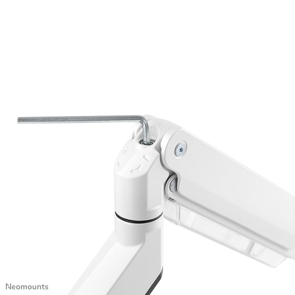 NEOMOUNTS NM-D775WHITEPLUS Support décran à fixer 10-49p - ressort à gaz - Topfix - arrêt 180