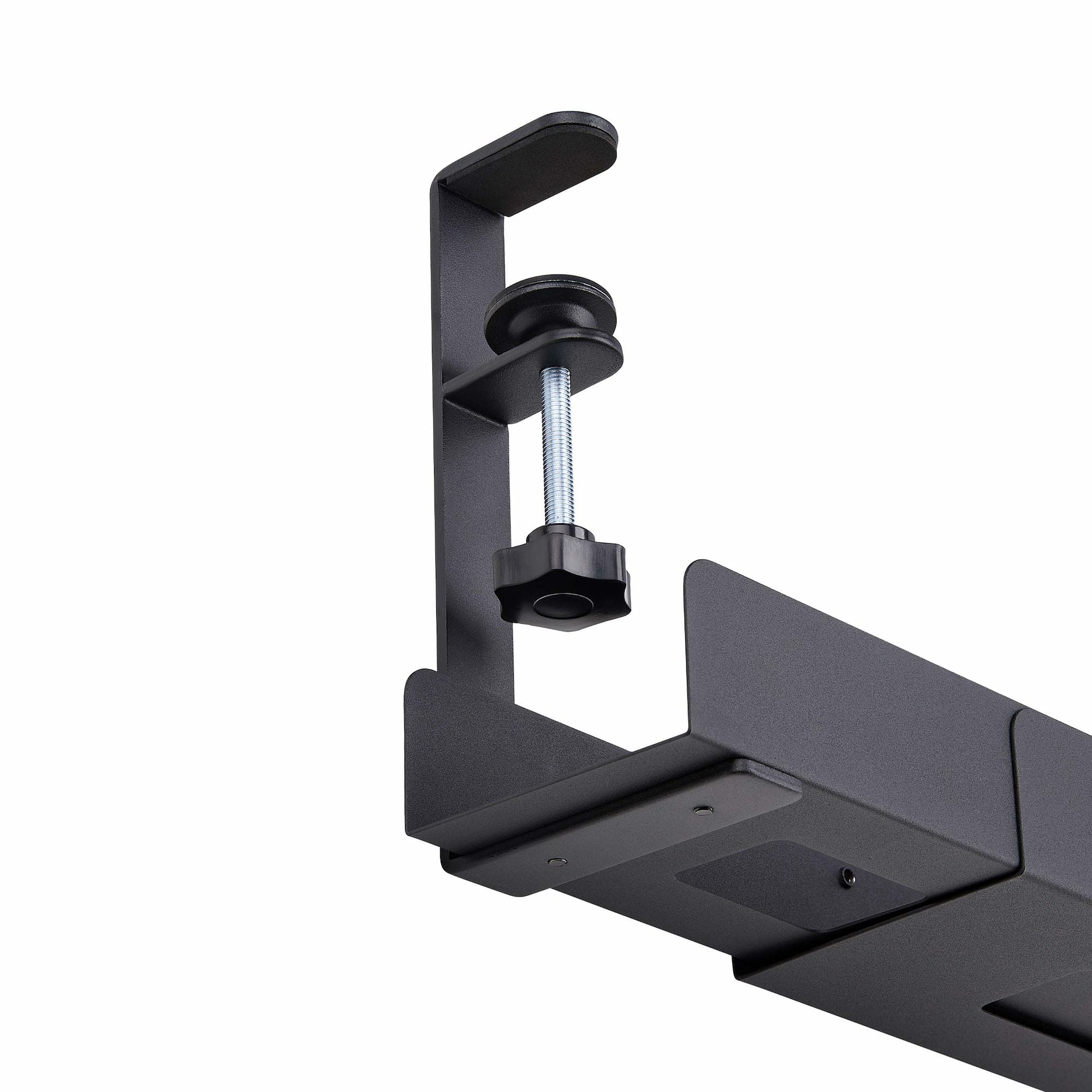 Under Desk Cable Management Tray Black